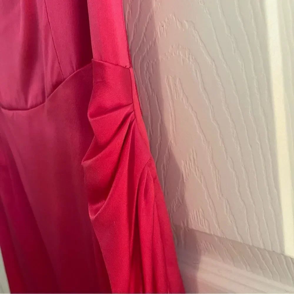 Reformation Fuchsia Mini Dress - Picture 6 of 13
